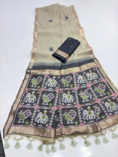 Vastrangan muga cotton Wholesale saree dealers in Mumbai