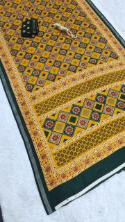 Vastrangan traditional print silk Saree wholesale business in Pune