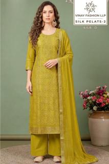 Vinay kuleesh silk petals-2 Wholesale dress material market in Mumbai
