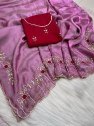 Vinayak 2tone fendi satin Surat saree wholesale market