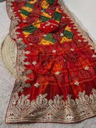 Vinayak bandej gotapatti Saree wholesale business in Ahmedabad