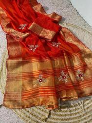 Vinayak beautiful soft Wholesale saree dealers in Ahmedabad