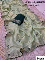 Vinayak foil gotapatti Best wholesale saree market in Pune