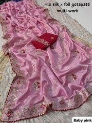 Vinayak foil gotapatti Best wholesale saree market in Pune