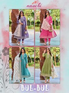 Aanchi bul bul anarkali Long kurtis wholesale in Junagadh