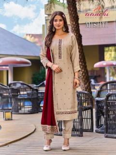 Aanchi mishti Latest designer kurtis in Surat wholesale market