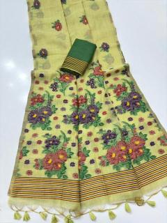 Akshara muga cotton Surat saree wholesale market price