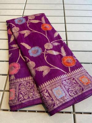 Akshara russian silk Popular saree stores in Pune