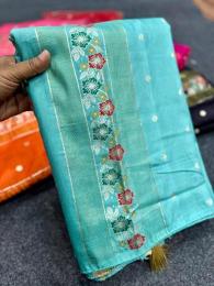 Akshara russian silk Saree wholesaler in Surat