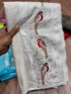 Akshara russian silk Surat saree wholesale market
