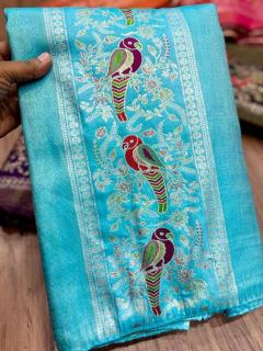 Akshara russian silk Surat saree wholesale market