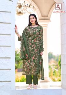 Alok suit al madina noor Dress material suppliers in Hyderabad