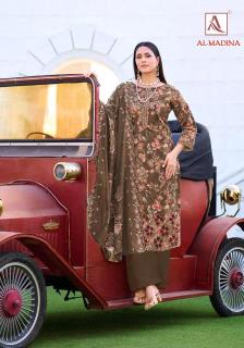 Alok suit al madina noor Dress material suppliers in Hyderabad