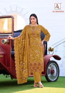 Alok suit al madina noor Dress material suppliers in Hyderabad