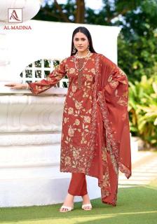 Alok suit al madina noor Dress material suppliers in Hyderabad