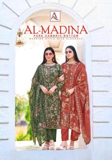 Alok suit al madina noor Dress material suppliers in Hyderabad