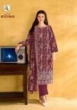 Alok suit meherwaan Wholesale dress materials suppliers in Gujarat