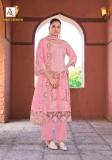 Alok suit ombre Dress material wholesalers in India