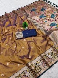 Anupama saheli paithani vol-1 Mumbai saree wholesale market