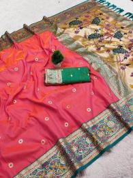 Anupama saheli paithani vol-1 Mumbai saree wholesale market