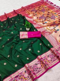 Anupama saheli paithani vol-1 Mumbai saree wholesale market