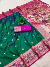 Anupama saheli paithani vol-1 Mumbai saree wholesale market