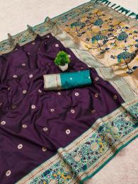 Anupama saheli paithani vol-1 Mumbai saree wholesale market