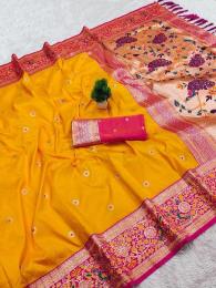 Anupama saheli paithani vol-1 Mumbai saree wholesale market