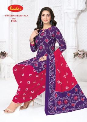 Baalar bandhani patiyala vol-14 Dress materials wholesale suppliers in Pune