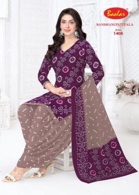 Baalar bandhani patiyala vol-14 Dress materials wholesale suppliers in Pune