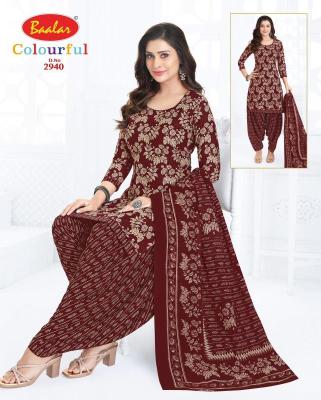 Baalar colourful vol-29 Dress material manufacturer in Pune