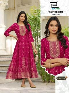 Blue hills festival pro max ultra Kurti wholesale market in Pune
