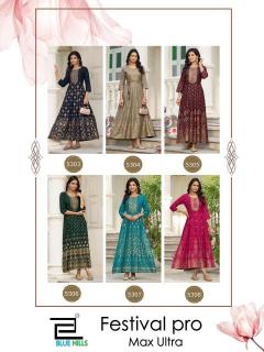 Blue hills festival pro max ultra Kurti wholesale market in Pune
