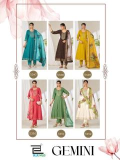 Blue hills gemini Kurti manufacturers in Gujarat