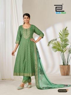 Blue hills gemini Kurti manufacturers in Gujarat