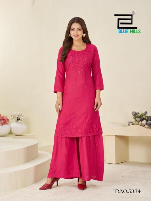 Blue hills heenaz vol 5 coord set Kurti Wholesalers in Pune