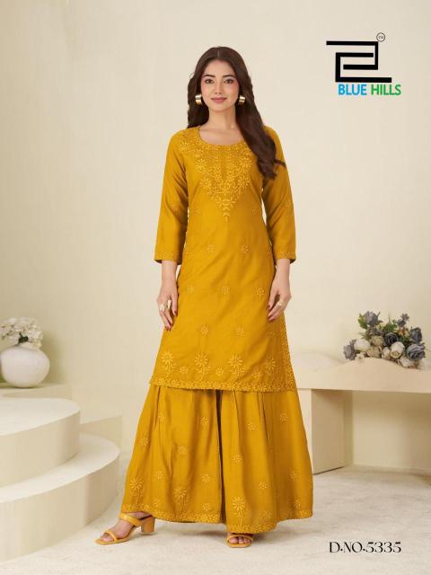 Blue hills heenaz vol 5 coord set Kurti Wholesalers in Pune