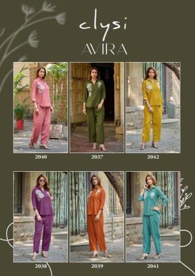 Clysi avira coord set Kurti wholesalers