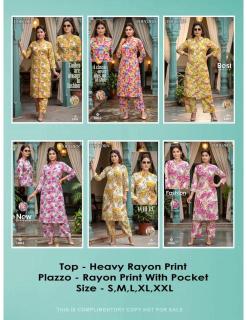 Desi kudi popcorn coord set Wholesale designer kurtis in Delhi