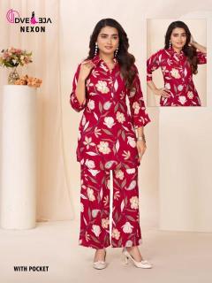 Dveeja nexon co ord sets Surat kurti bazaar