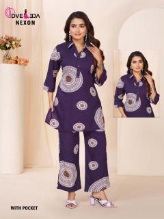 Dveeja nexon co ord sets Surat kurti bazaar
