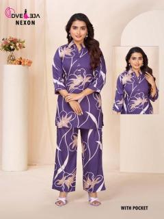 Dveeja nexon cotton co ord set Surat kurti catalogue