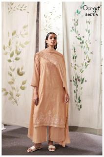 Ganga ahalya 4678 Dress material wholesalers in Kolkata