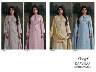 Ganga darvikaa 4940 Surat dress material market online