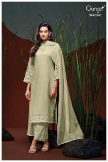 Ganga erazya 4435 Party wear dress materials in Kolkata