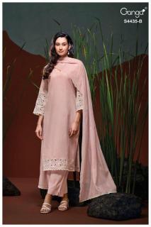 Ganga erazya 4435 Party wear dress materials in Kolkata