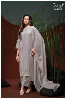 Ganga erazya 4435 Party wear dress materials in Kolkata