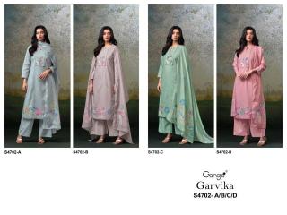 Ganga garvika 4702 Dress material wholesale market in India