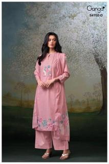 Ganga garvika 4702 Dress material wholesale market in India