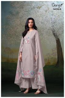 Ganga garvika 4702 Dress material wholesale market in India